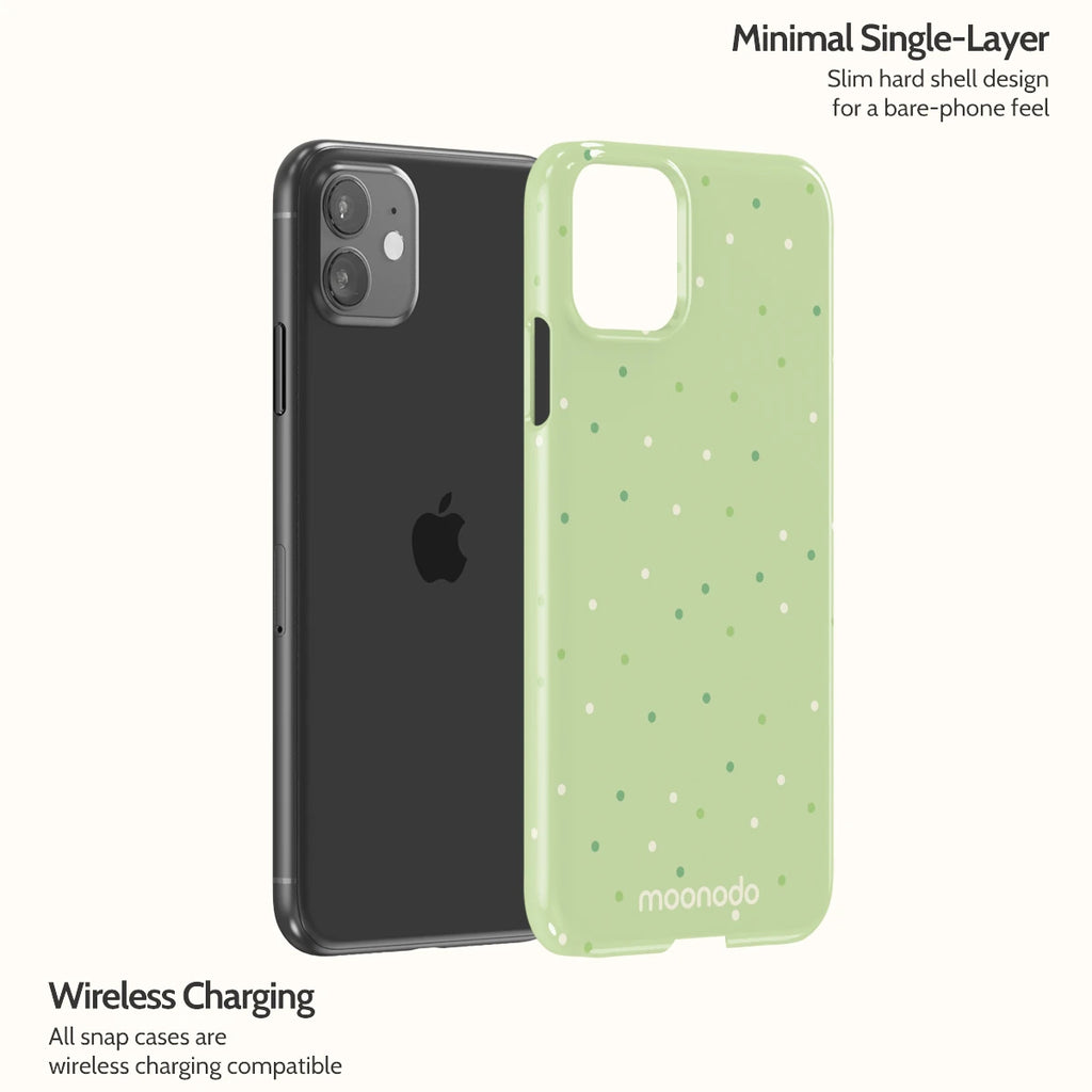Lime Confetti - iPhone 11 Case