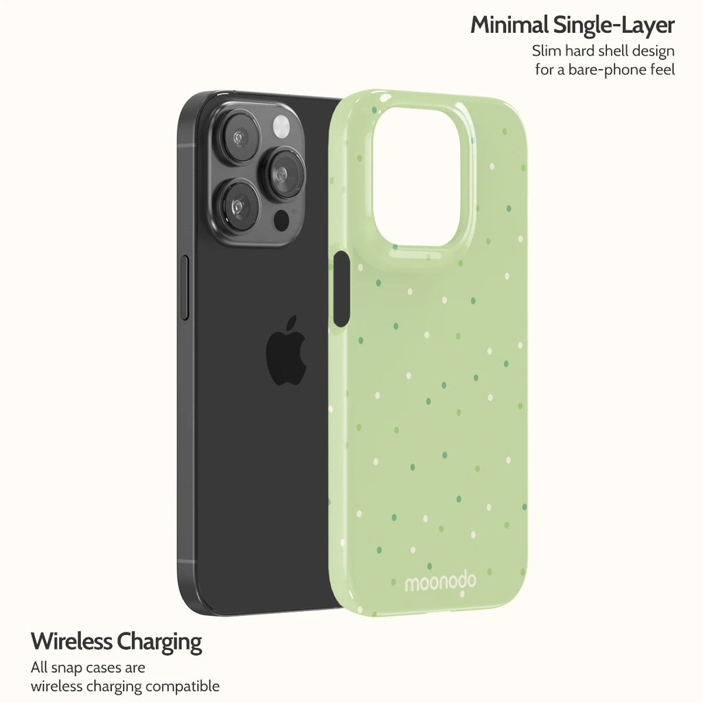 Lime Confetti - iPhone 14 Pro Case