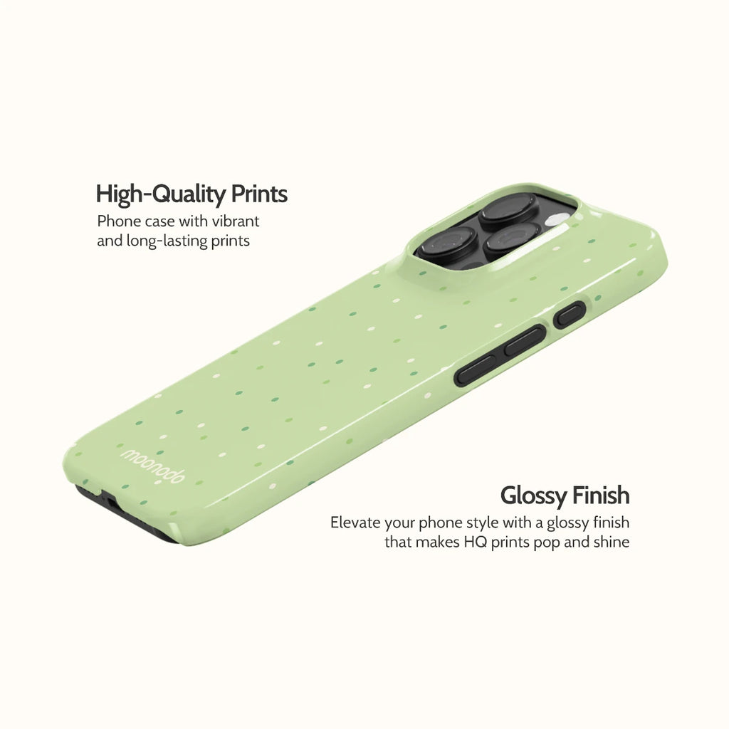 Lime Confetti - iPhone 16 Pro Case