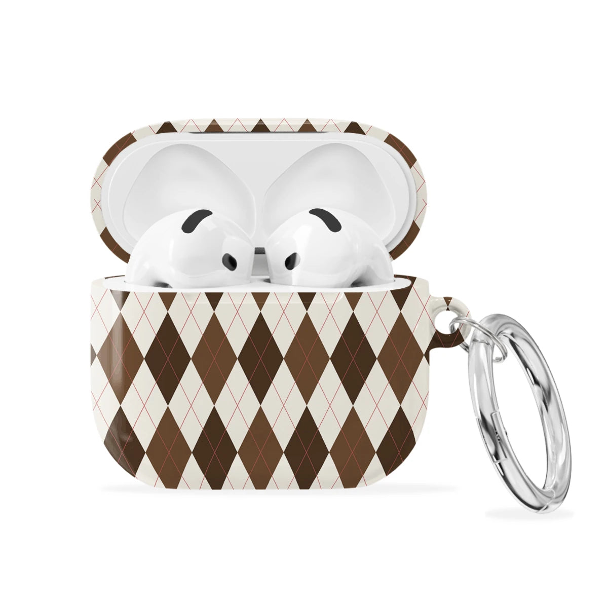 Truffle Argyle - AirPods 4 Case