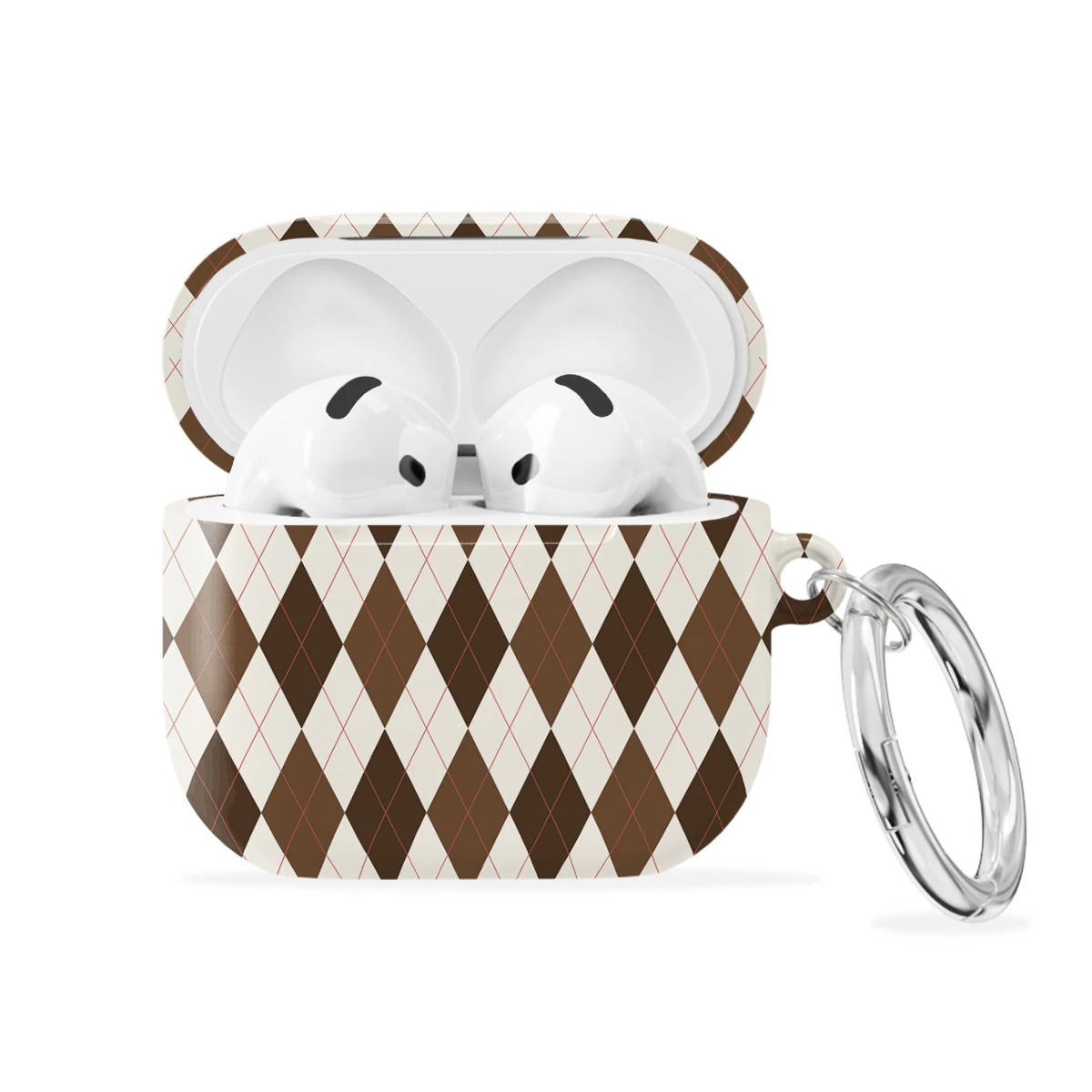Truffle Argyle - AirPods 4 Case