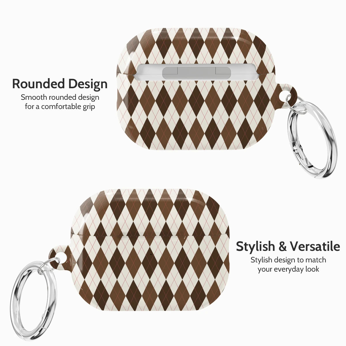 Truffle Argyle - AirPods Pro 2 Case