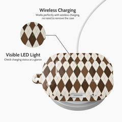 Truffle Argyle - AirPods Pro 2 Case