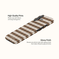 Truffle Argyle - iPhone 16 Case