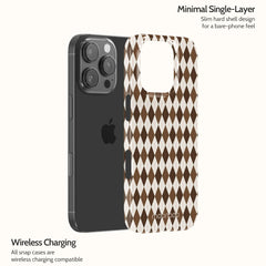Truffle Argyle - iPhone 16 Pro Case