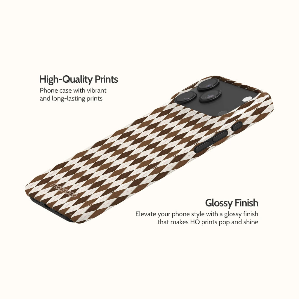 Truffle Argyle - iPhone 18 Pro Max Case