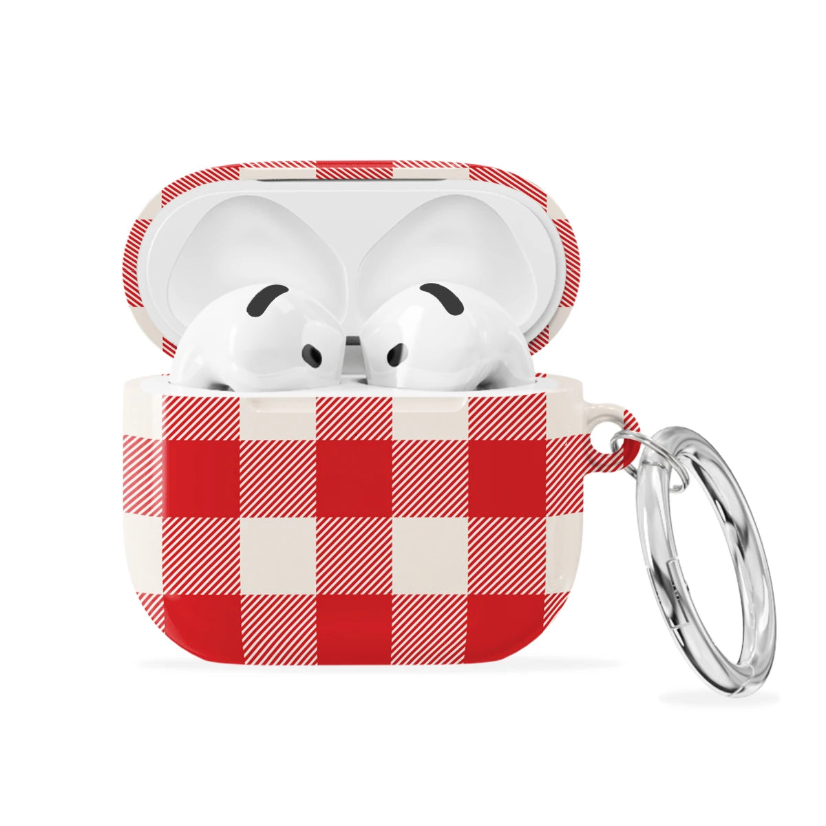 Berry Gingham - AirPods 4 Case