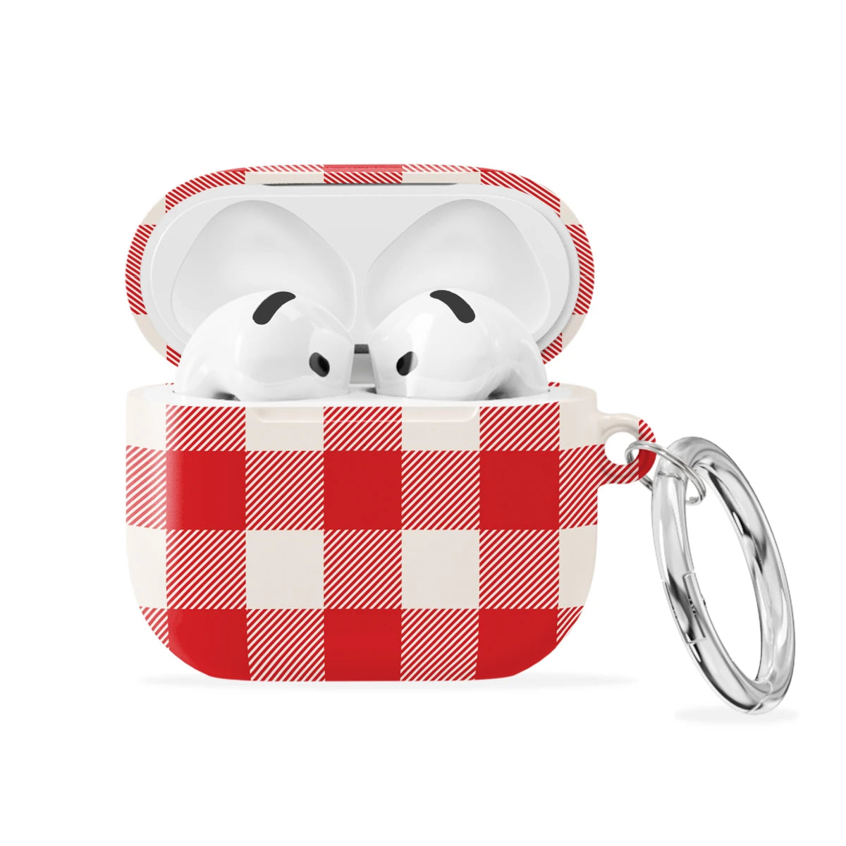 Berry Gingham - AirPods 4 Case