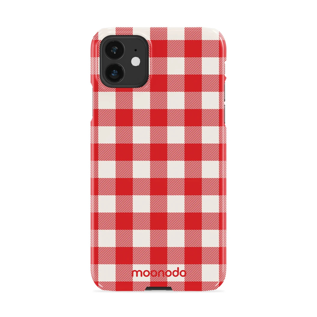 Berry Gingham - iPhone 11 Case