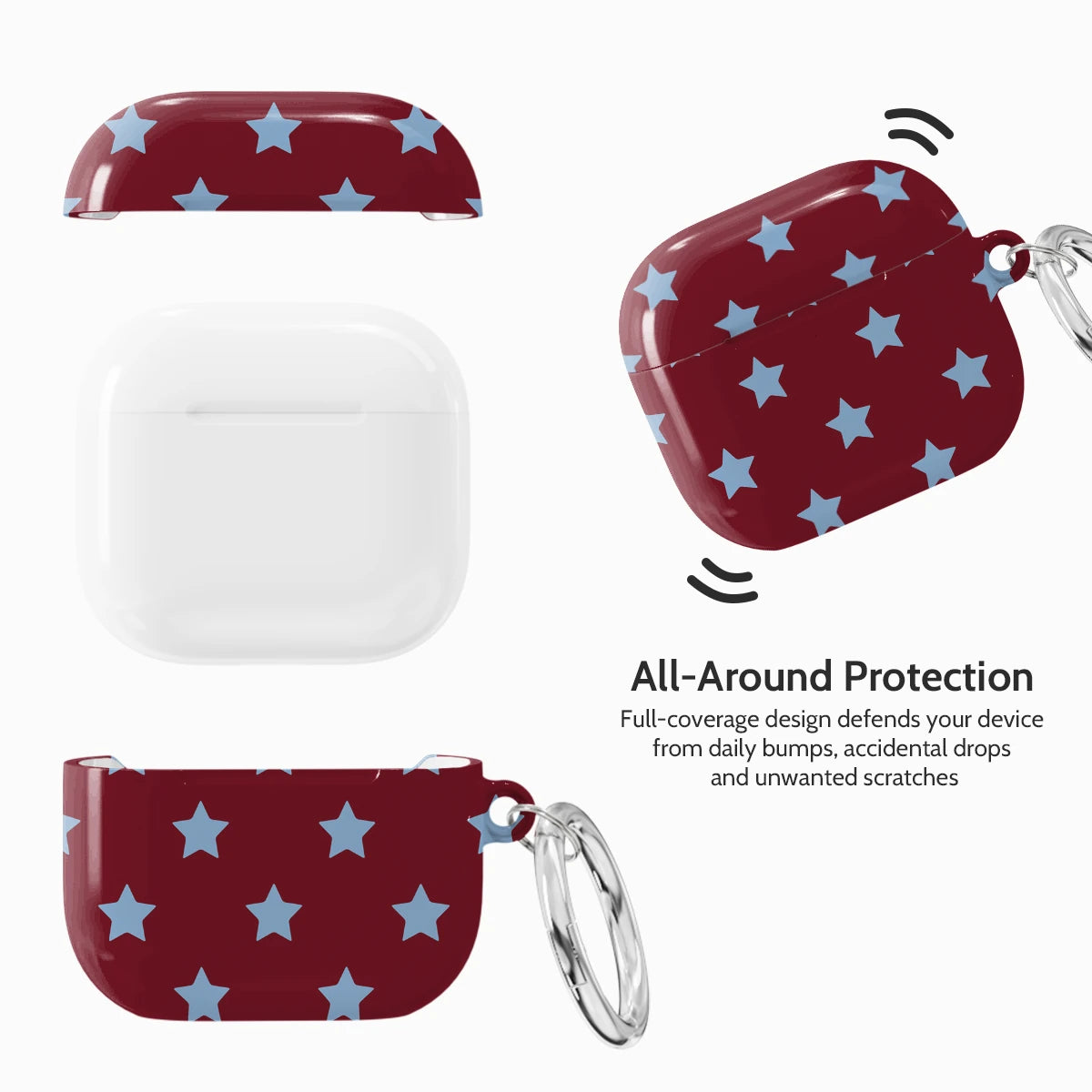 Berry Orbit - AirPods 4 Case