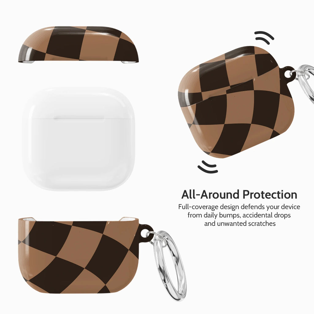 Walnut Warp - AirPods 4 Case