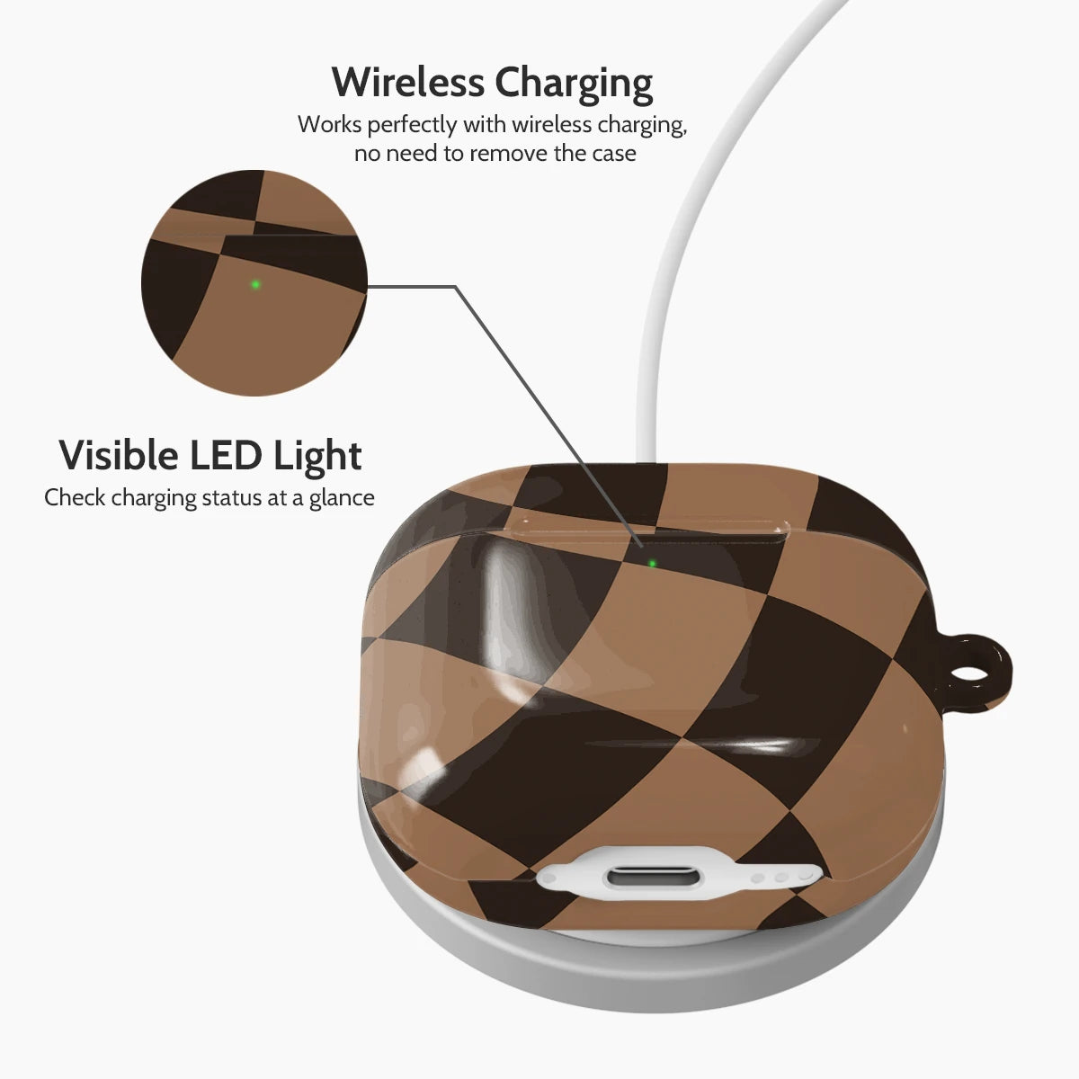 Walnut Warp - AirPods 4 Case
