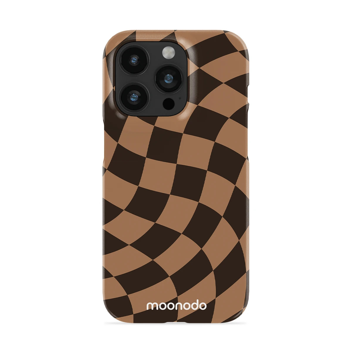 Walnut Warp - iPhone 14 Pro Case
