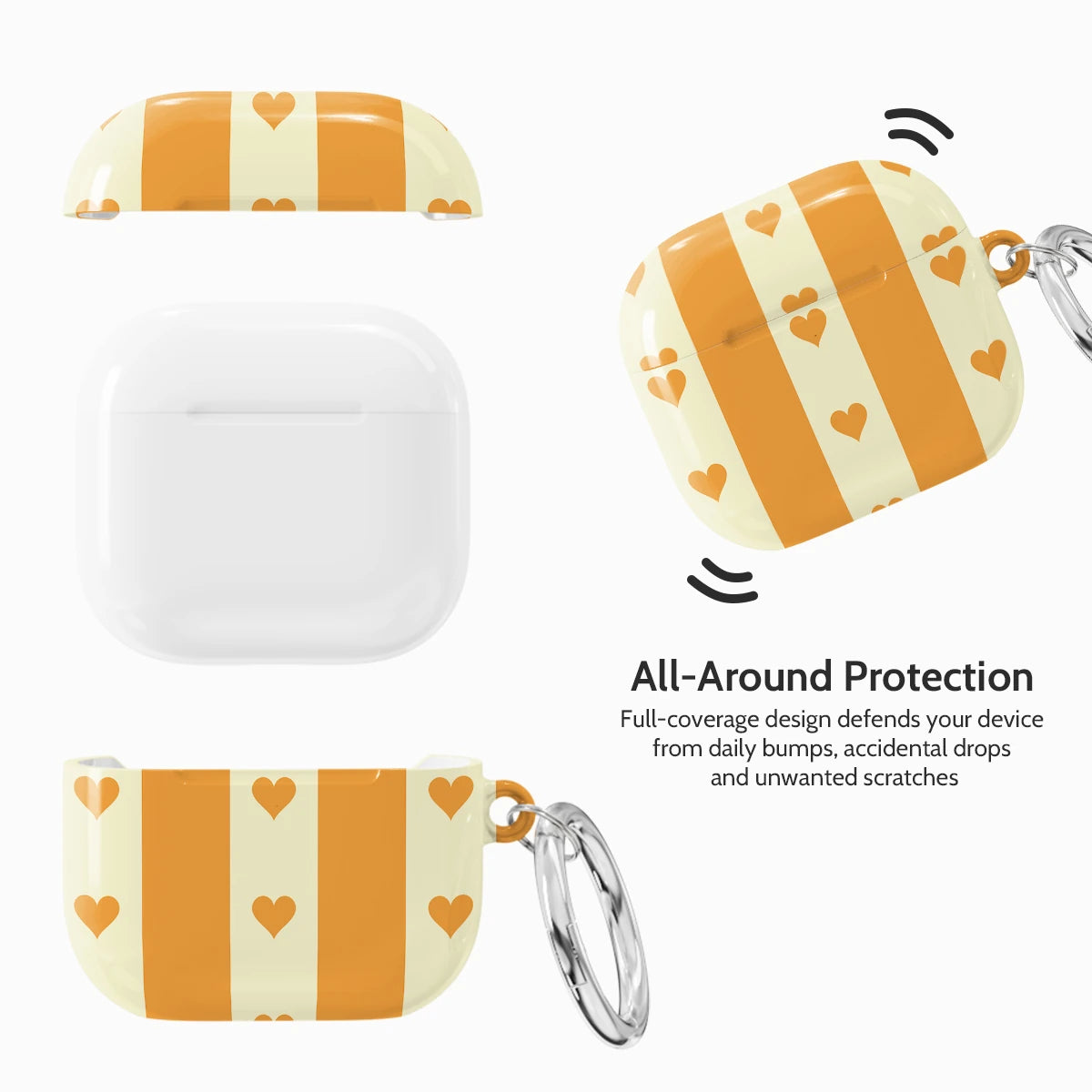 Sunshine Hearts - AirPods 4 Case