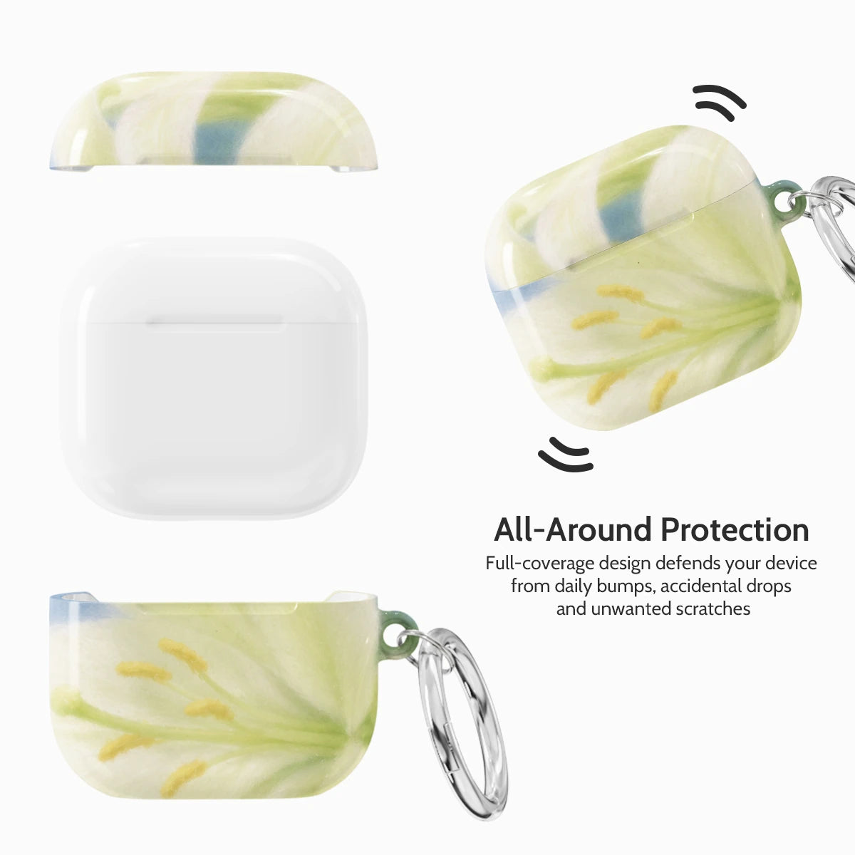 Sky Lily - AirPods 4 Case