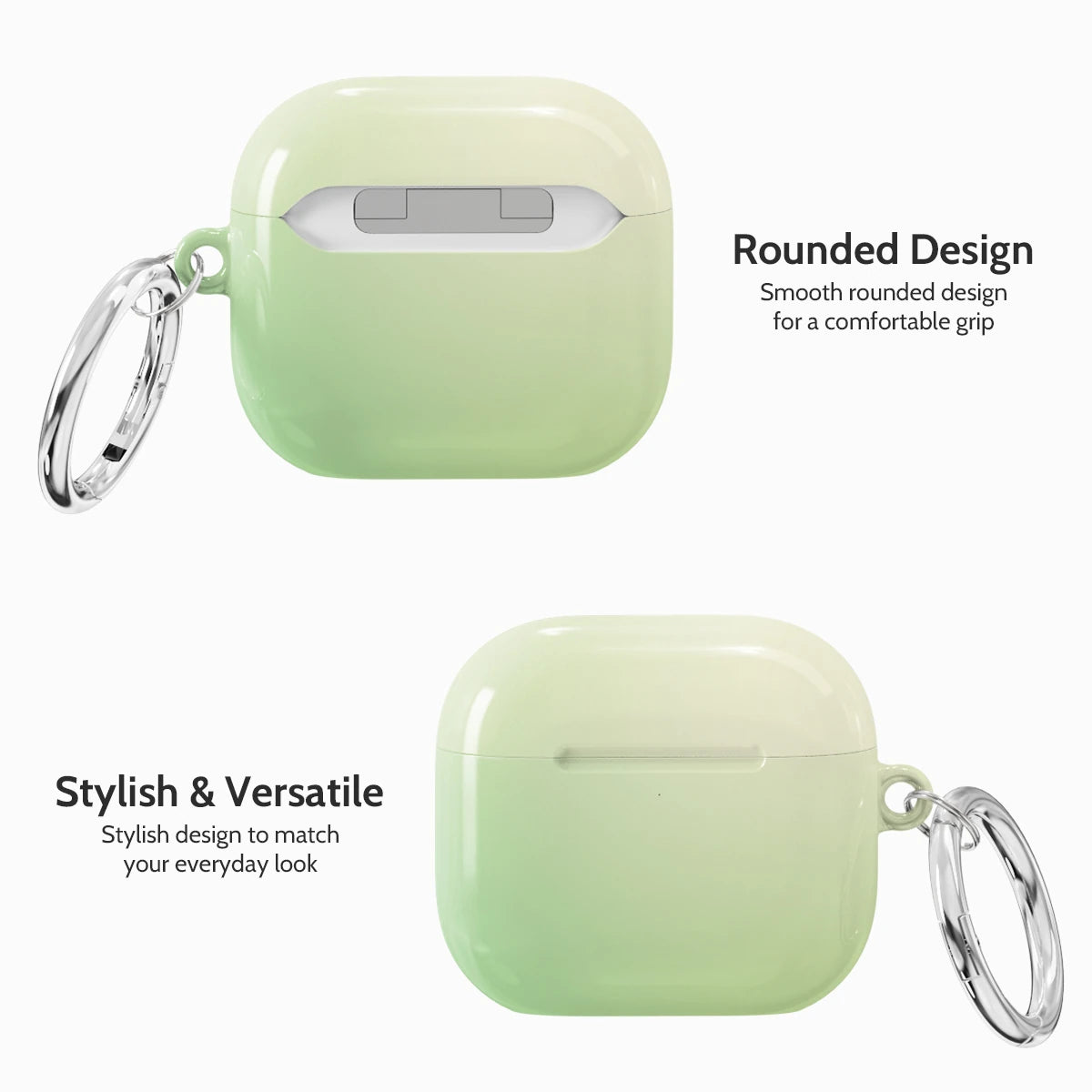 Lime Veil - AirPods 4 Case