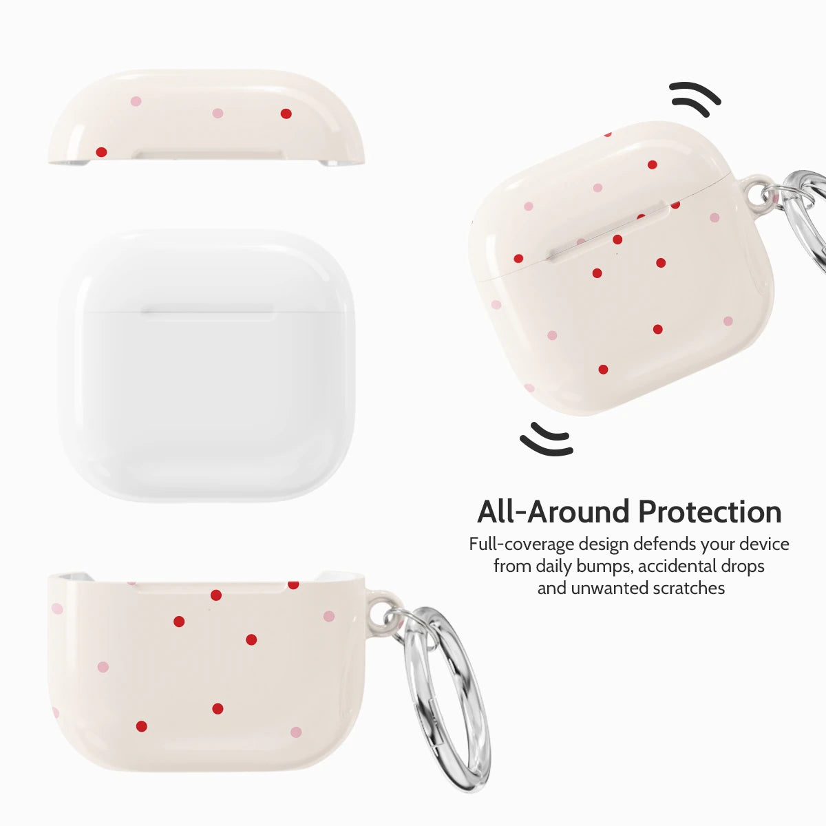 Blush Freckles - AirPods 4 Case