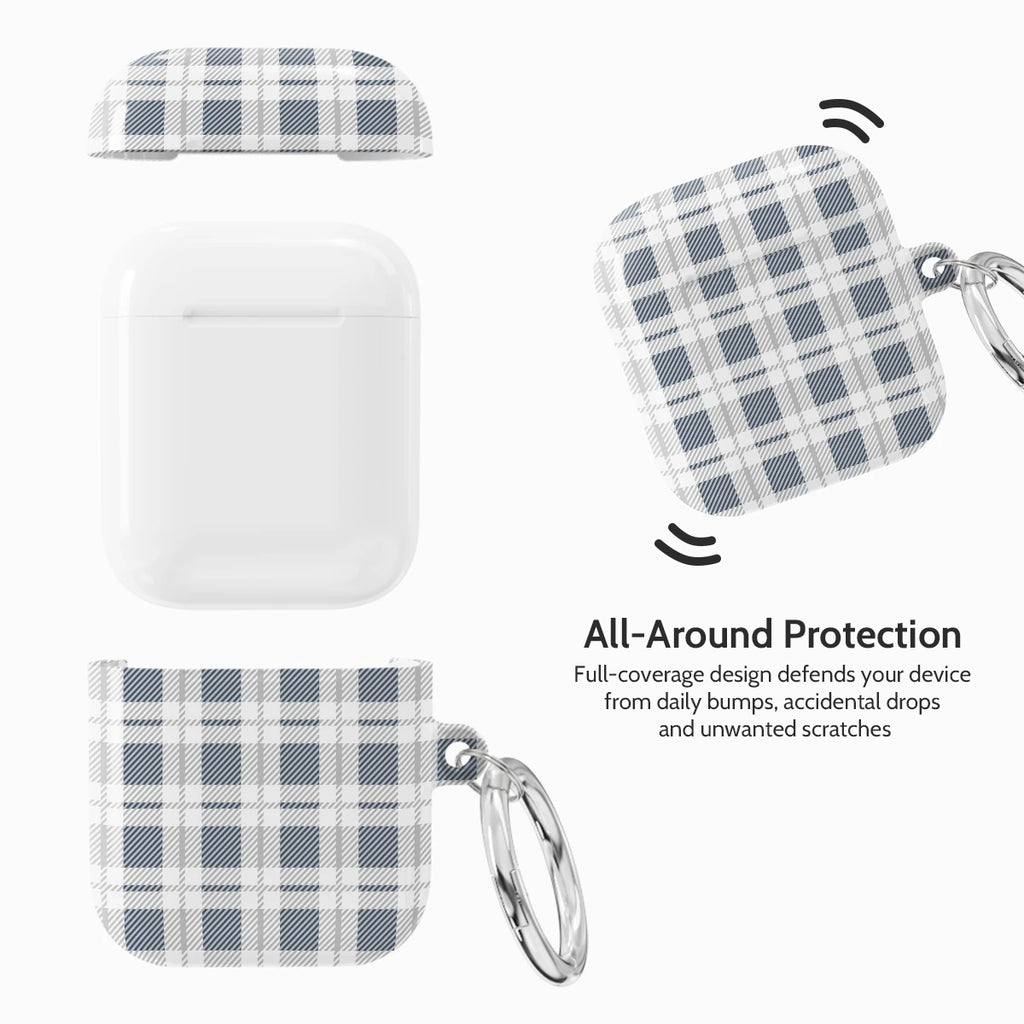 Coastal Check - AirPods 1 & 2 Case