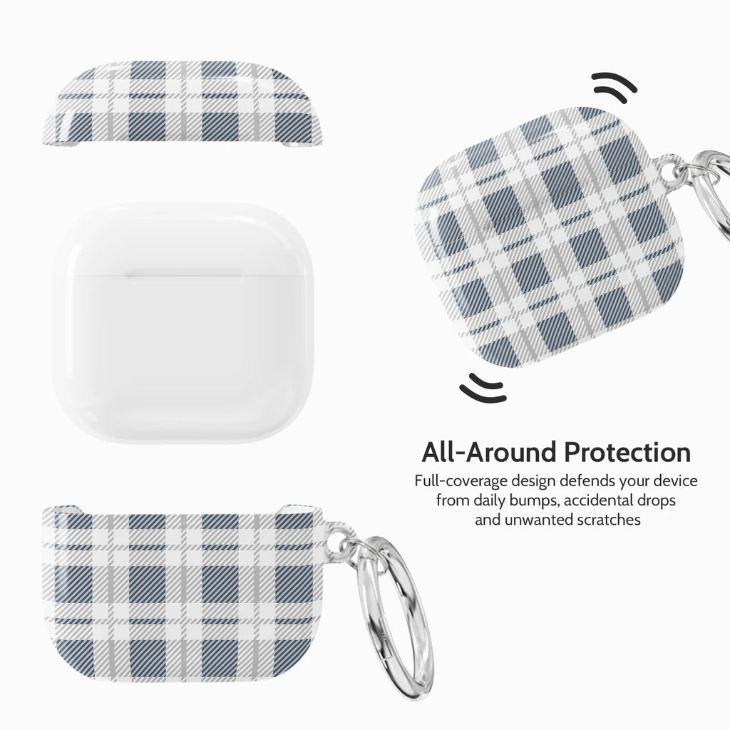 Coastal Check - AirPods 4 Case