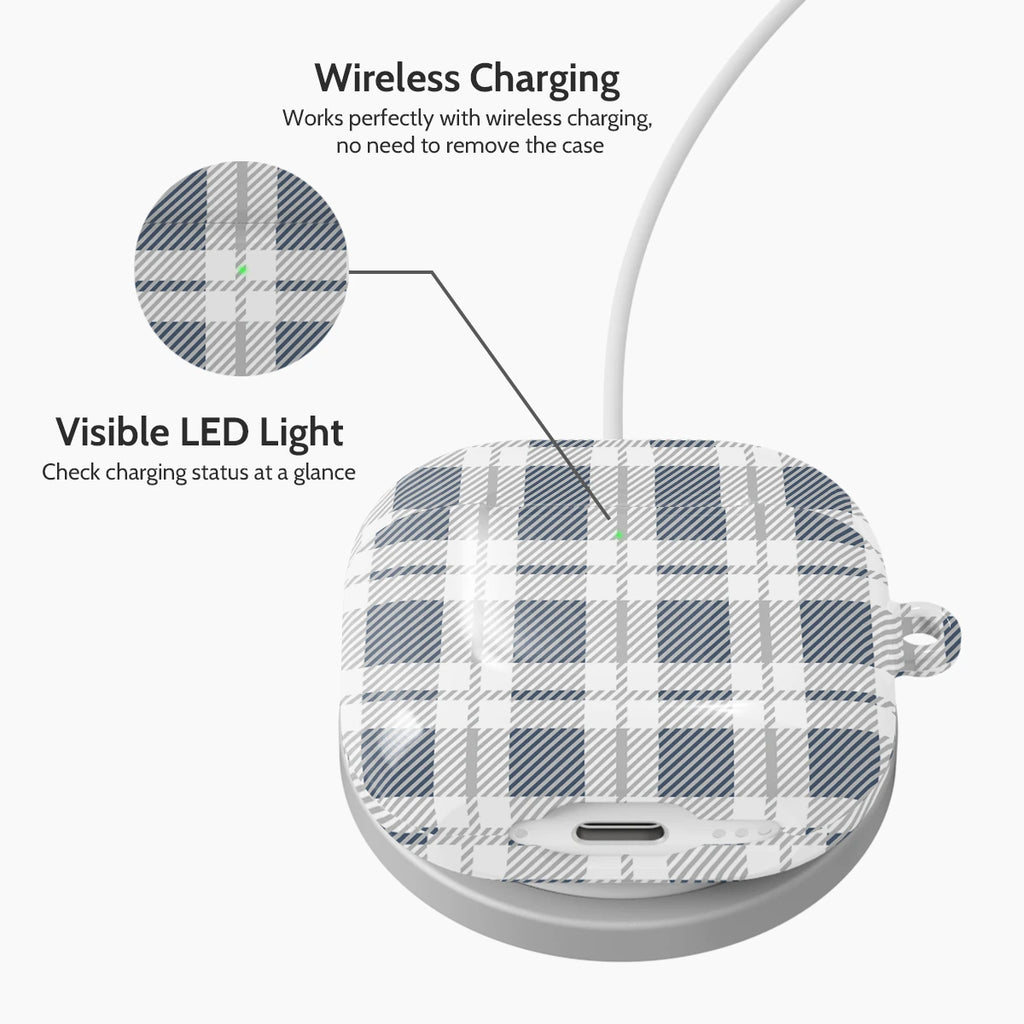 Coastal Check - AirPods 4 Case