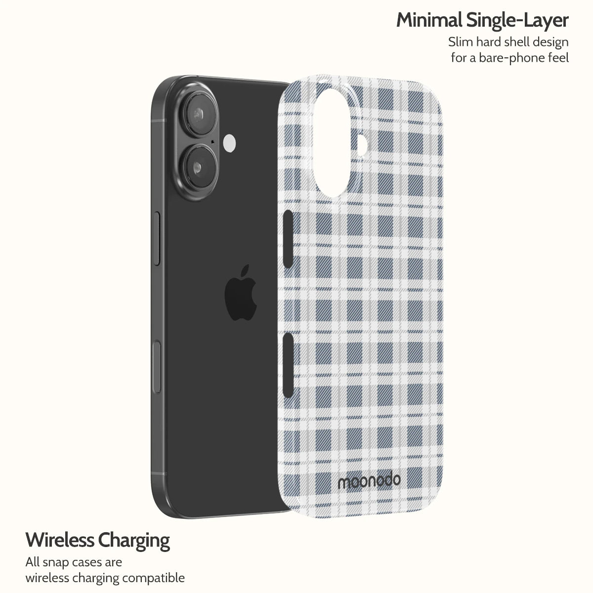 Coastal Check - iPhone 17 Case