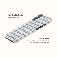 Coastal Check - iPhone 17 Case