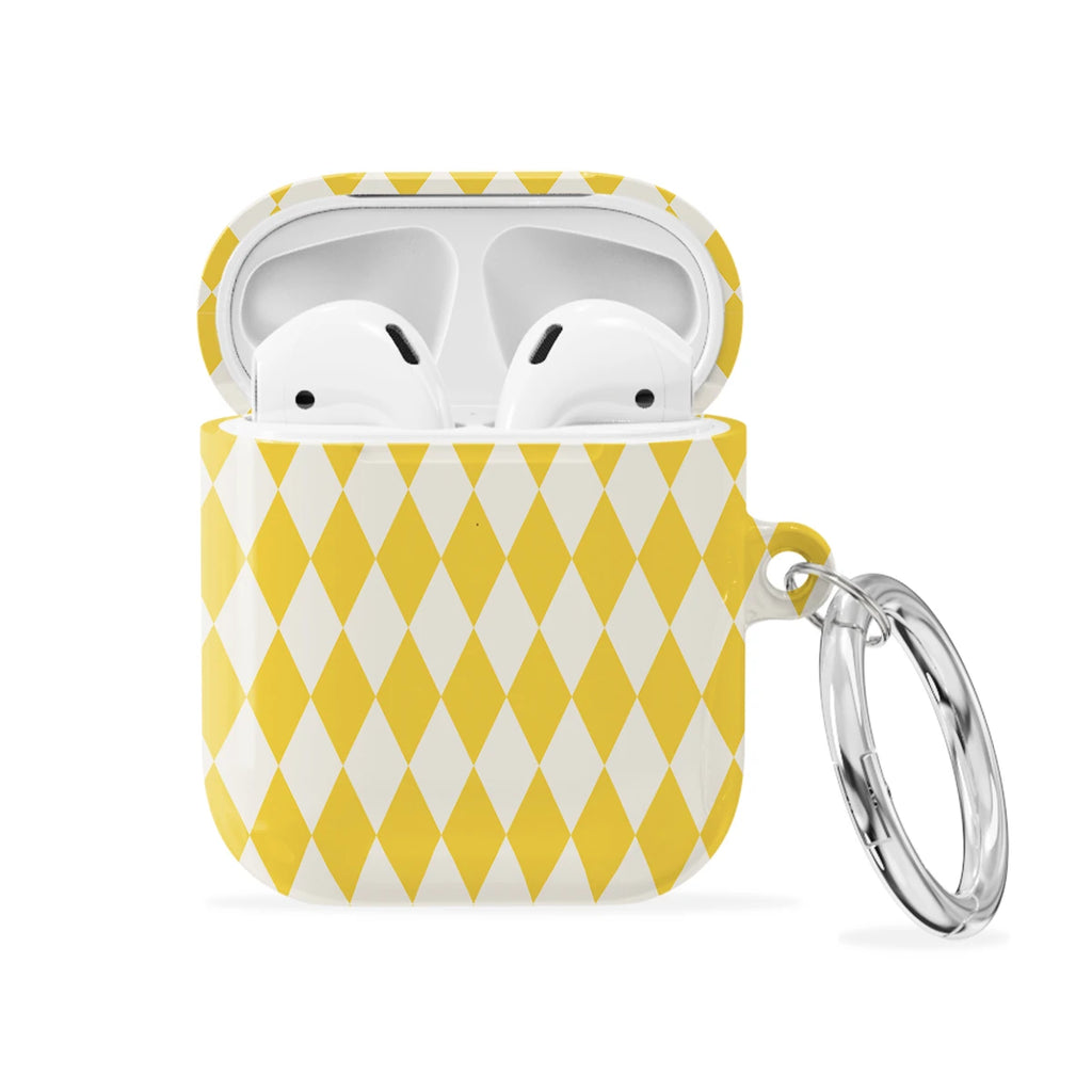 Lemon Argyle - AirPods 1 & 2 Case