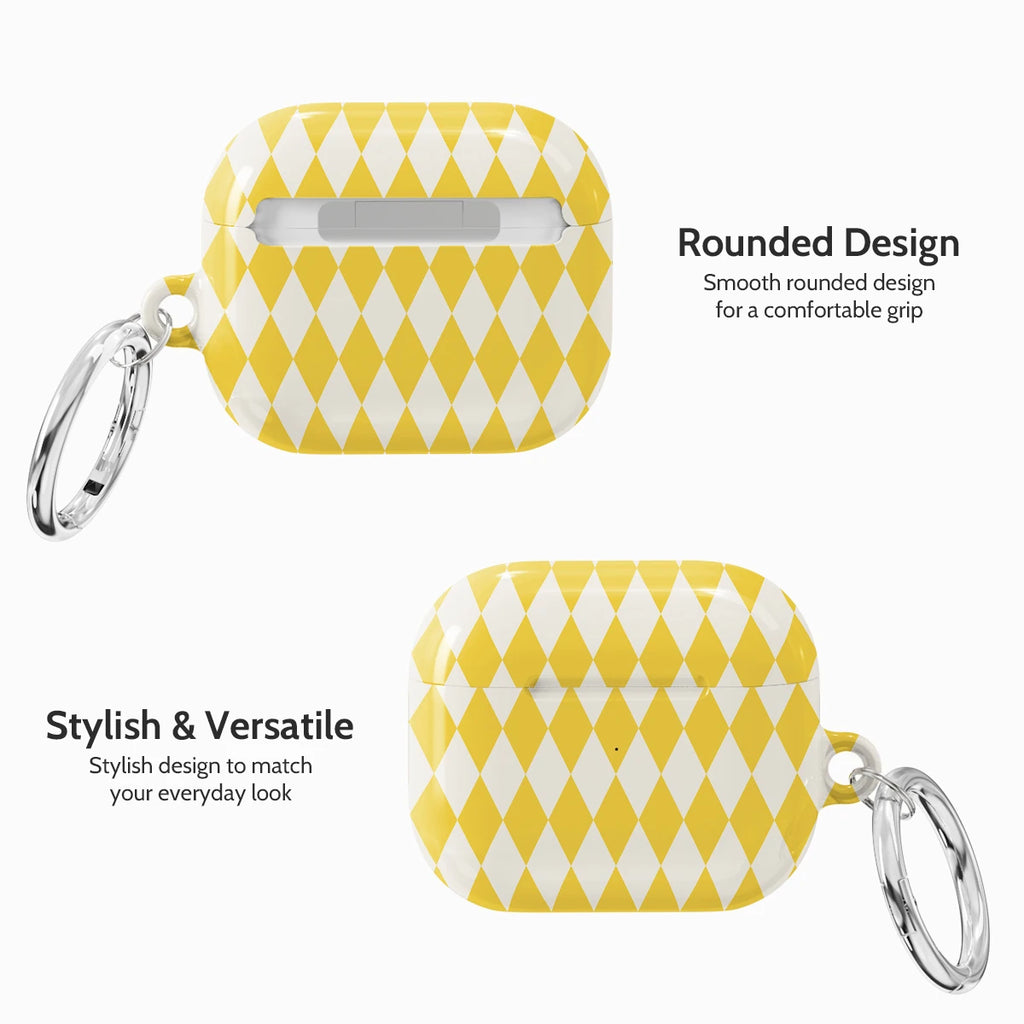 Lemon Argyle - AirPods 3 Case