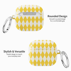 Lemon Argyle - AirPods 4 Case