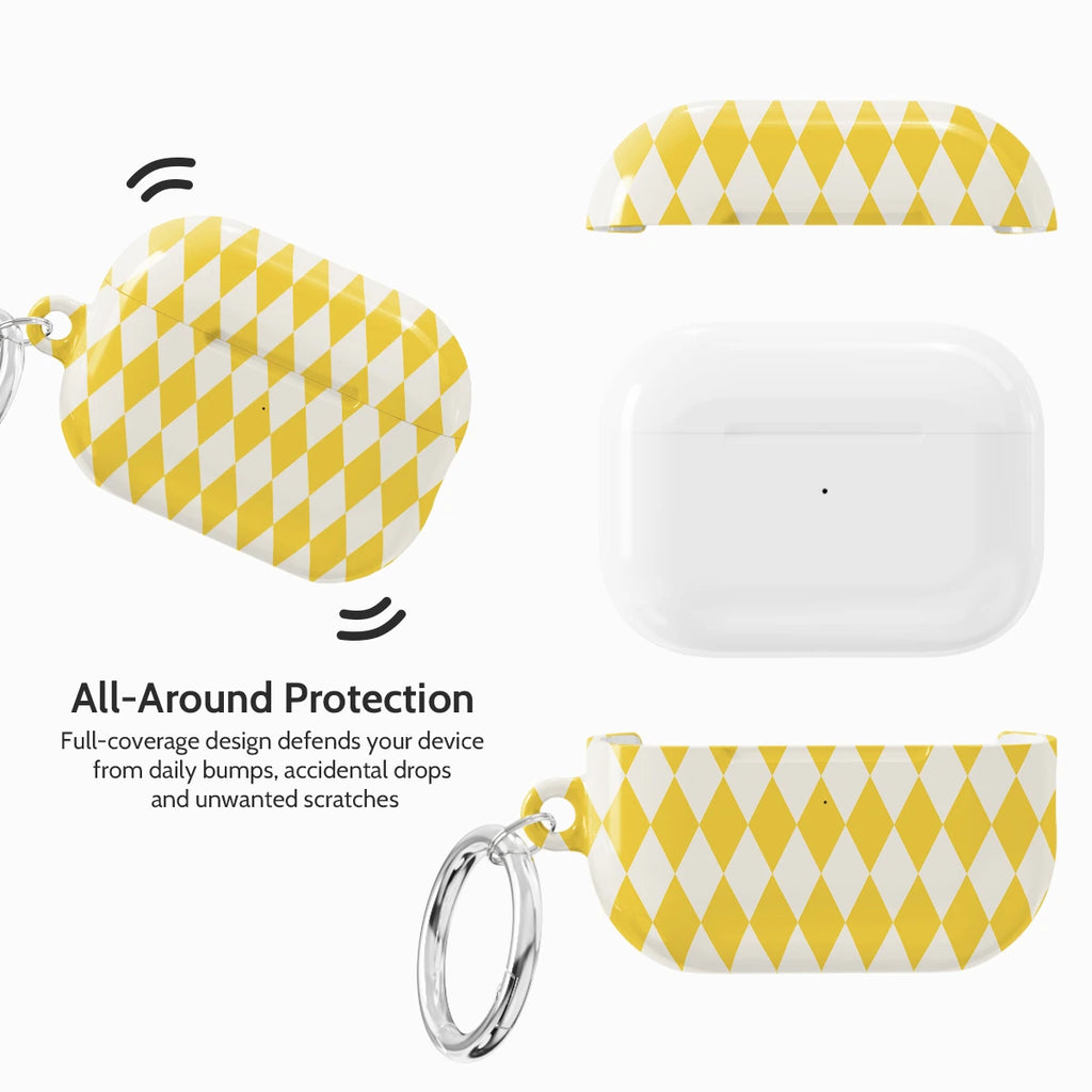 Lemon Argyle - AirPods Pro 2 Case