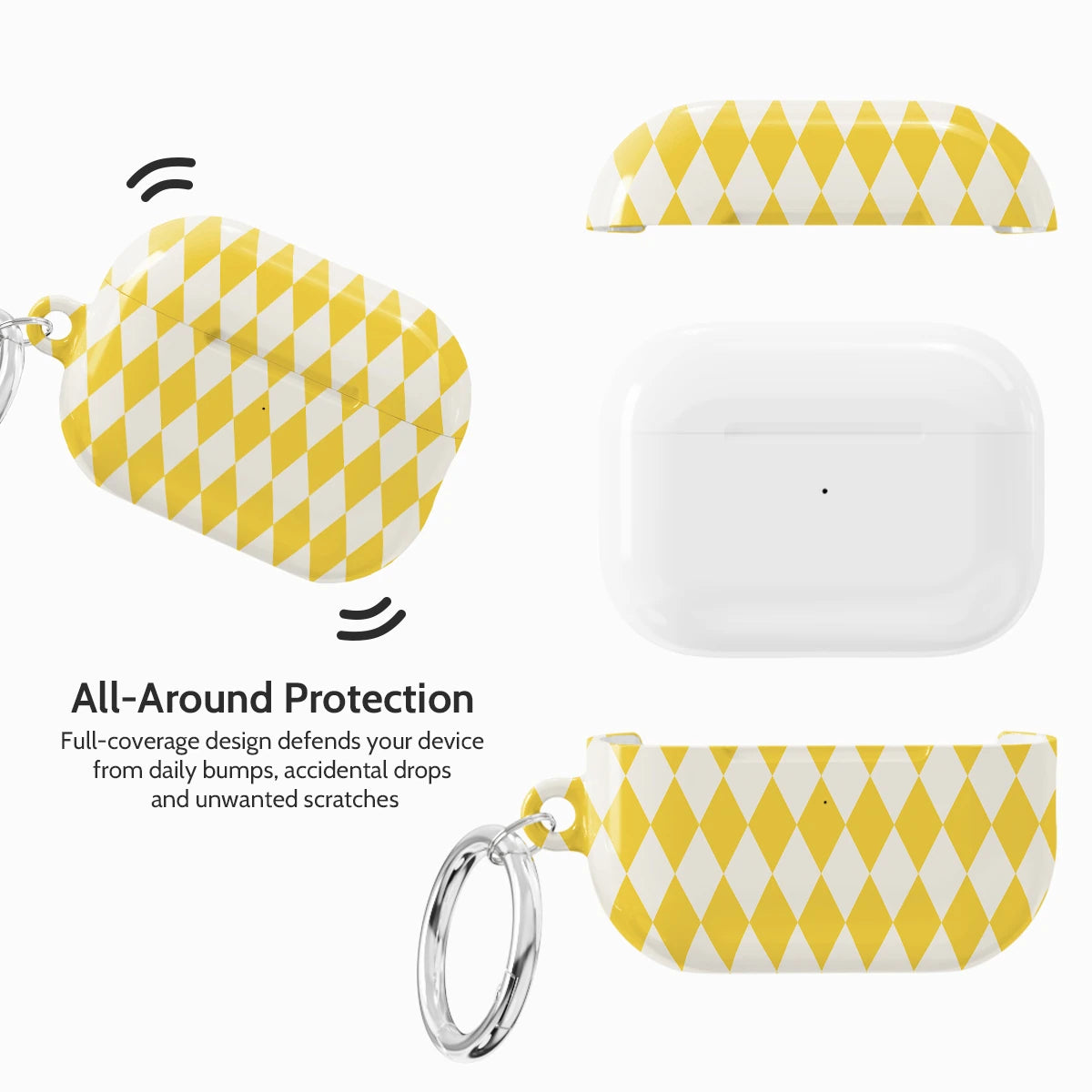 Lemon Argyle - AirPods Pro 2 Case