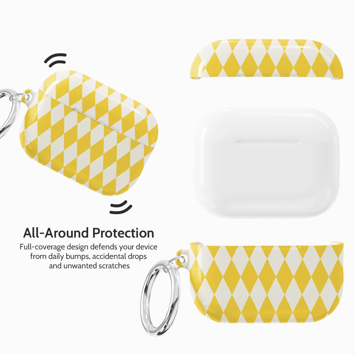 Lemon Argyle - AirPods Pro 3 Case