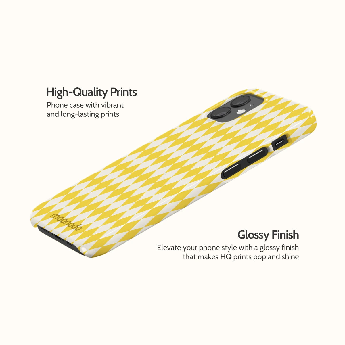 Lemon Argyle - iPhone 12 Mini Case