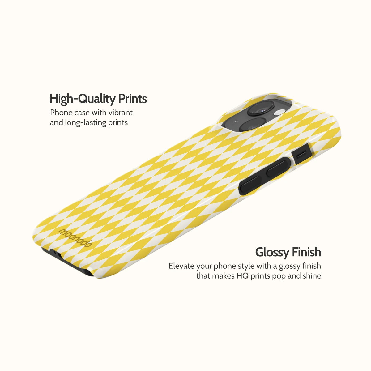 Lemon Argyle - iPhone 13 Mini Case