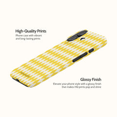 Lemon Argyle - iPhone 16 Case