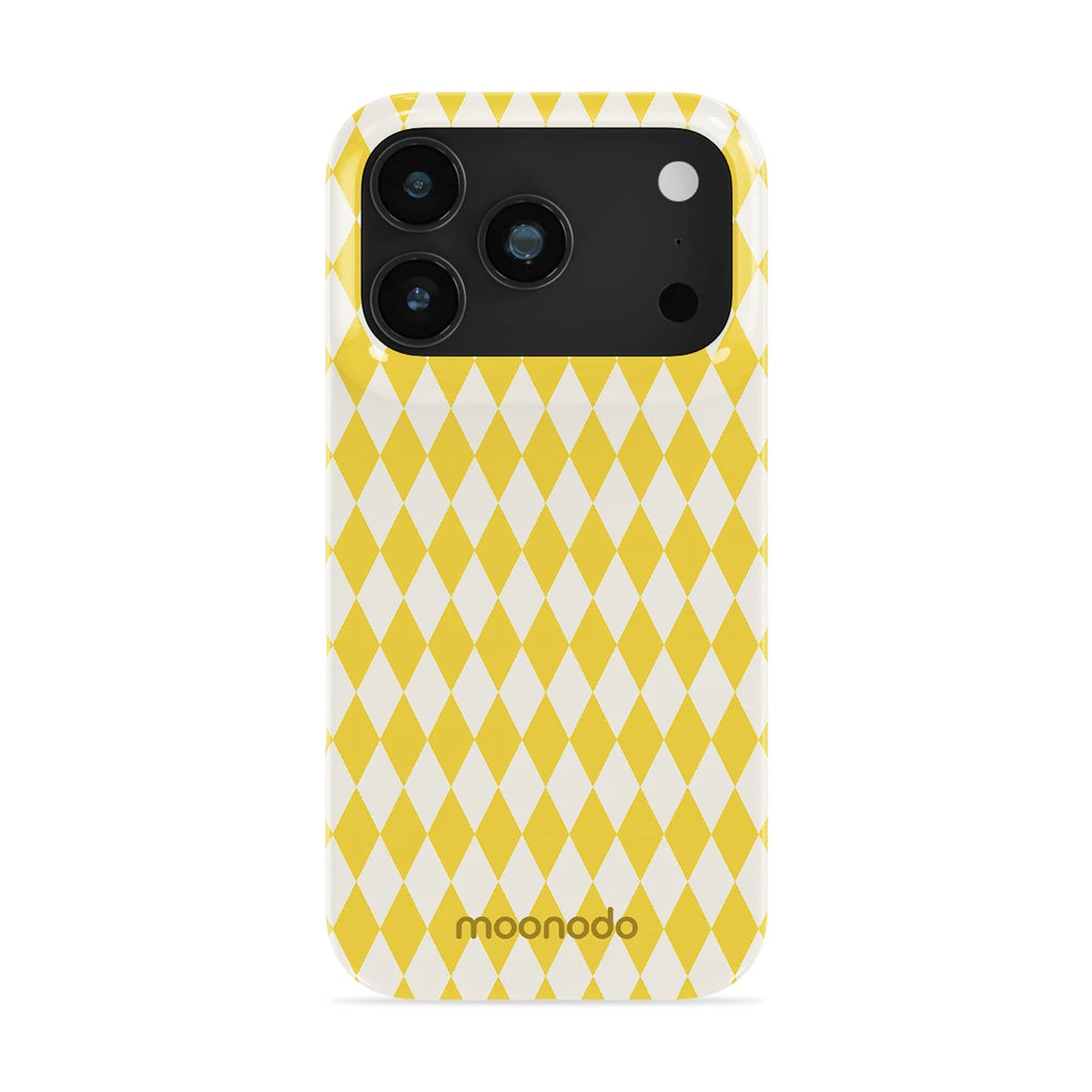 Lemon Argyle - iPhone 18 Pro Case