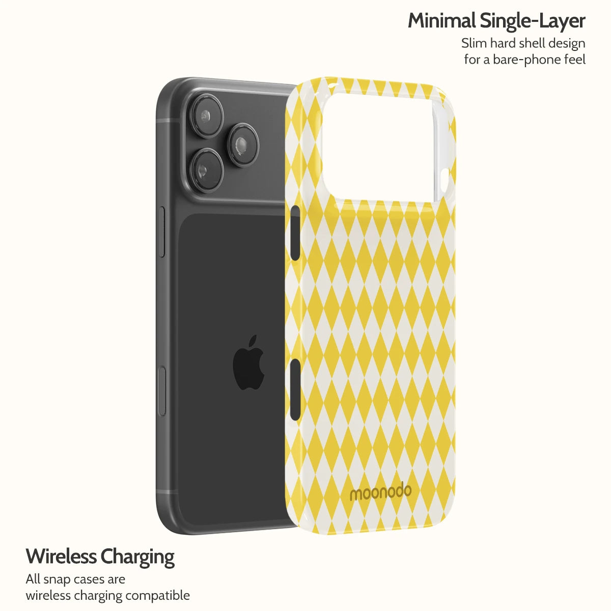 Lemon Argyle - iPhone 18 Pro Max Case
