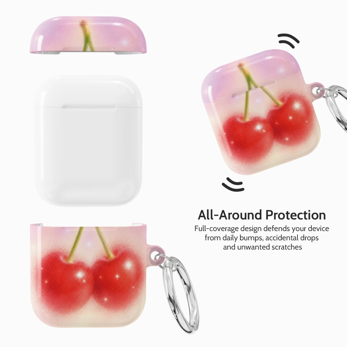 Cherry Blush - AirPods 1 & 2 Case