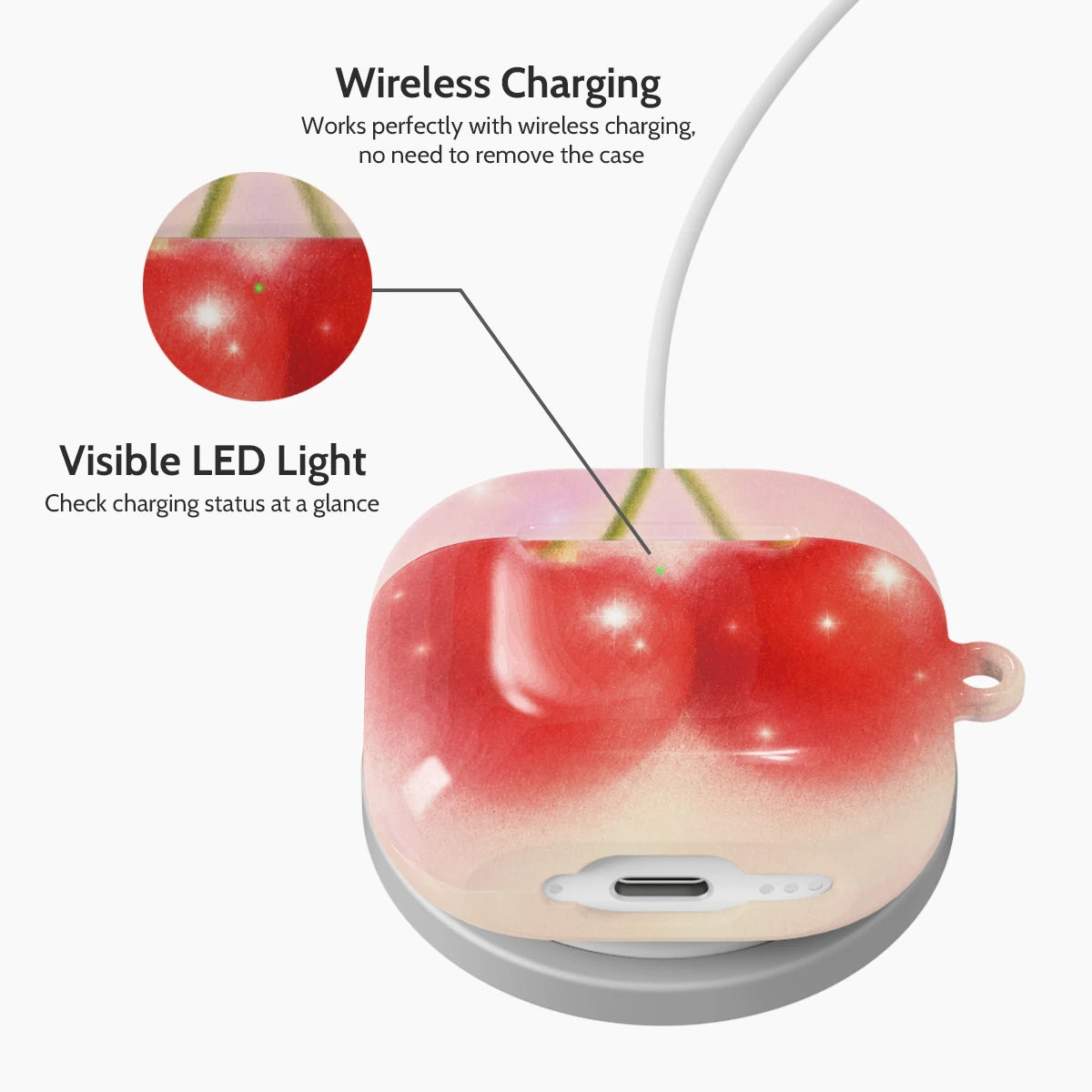 Cherry Blush - AirPods 4 Case