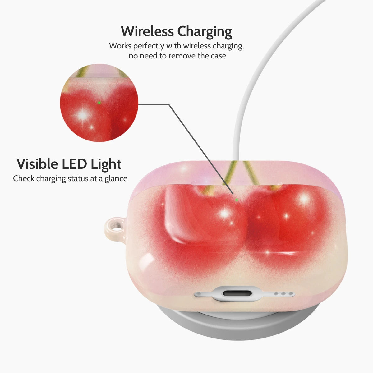 Cherry Blush - AirPods Pro 3 Case