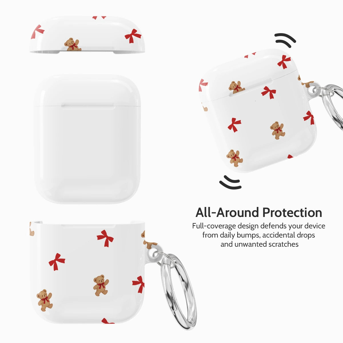 Teddy Confetti - AirPods 1 & 2 Case