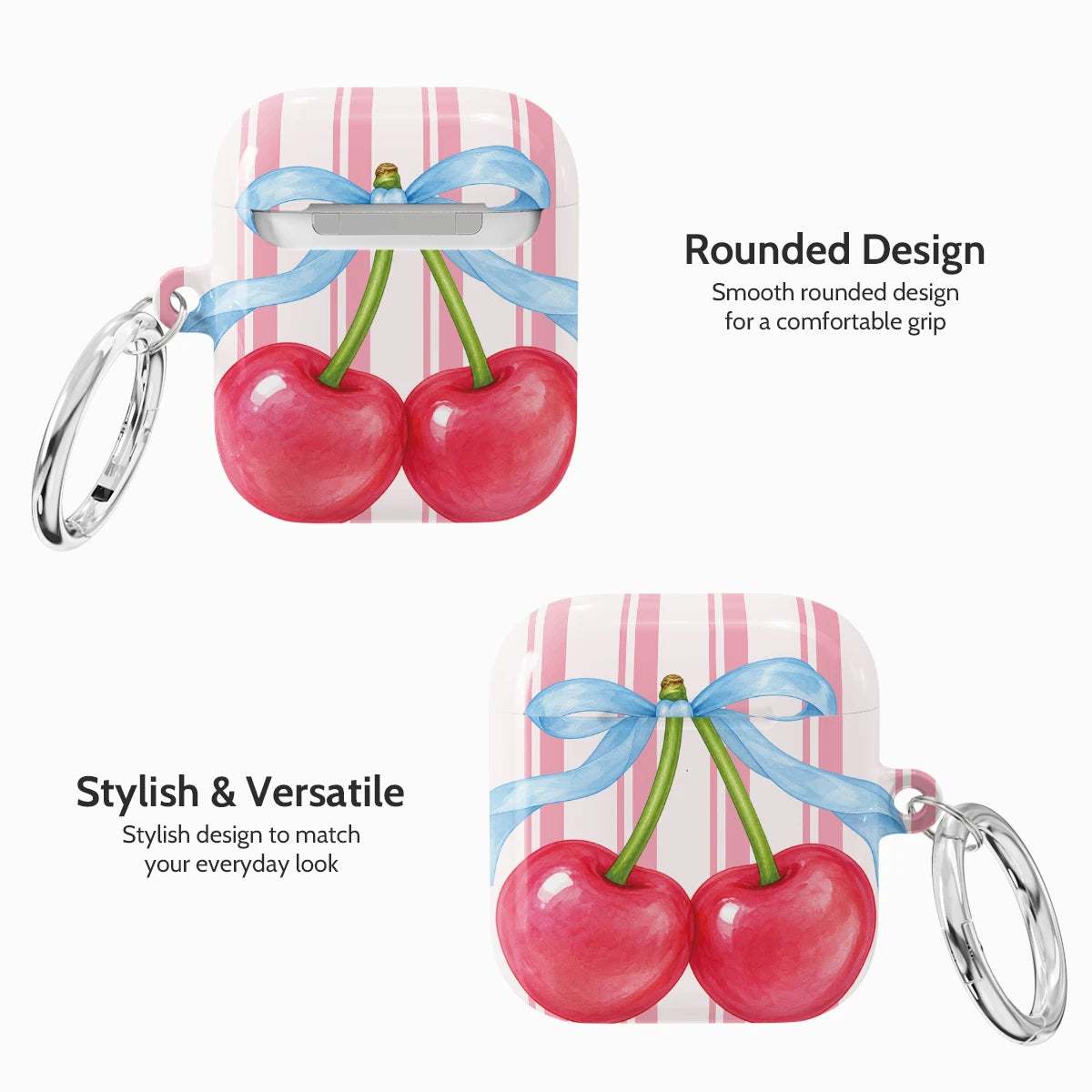 Cherry Taffy - AirPods 1 & 2 Case