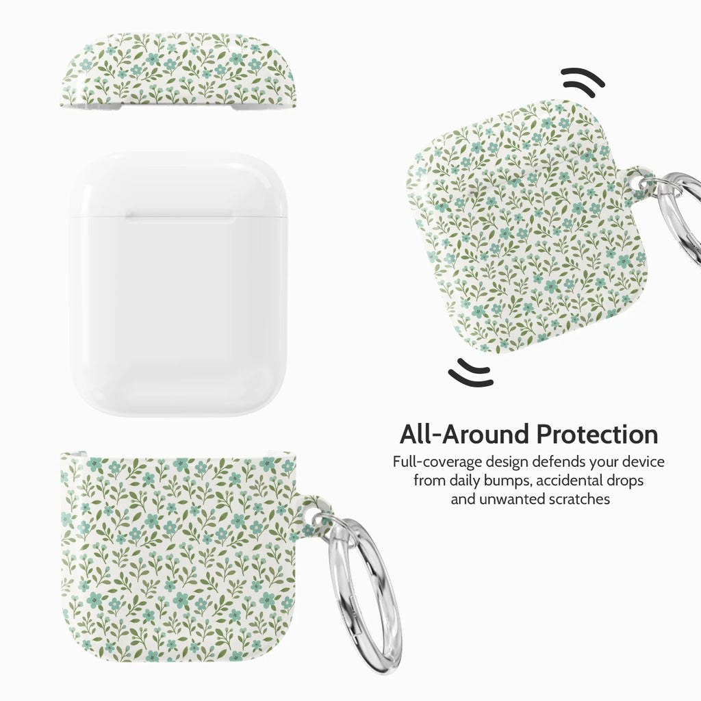 Verdant Bloom - AirPods 1 & 2 Case