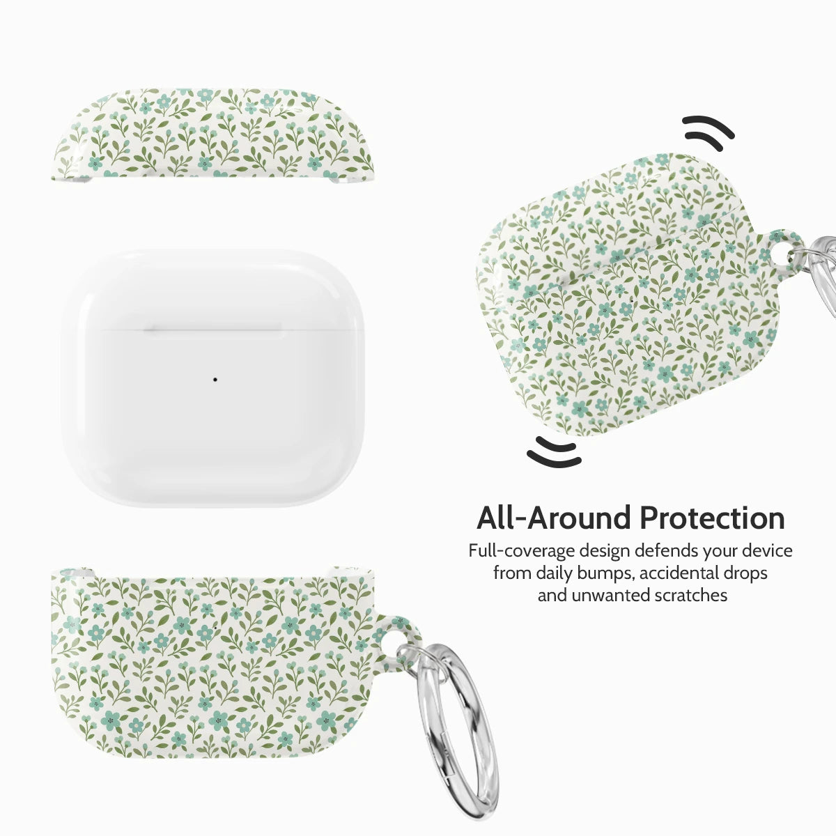 Verdant Bloom - AirPods 3 Case