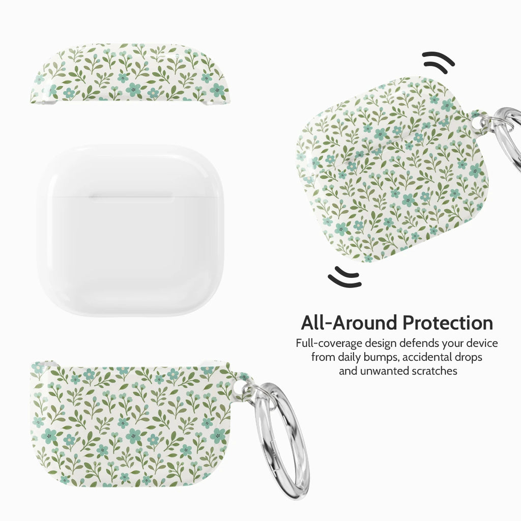 Verdant Bloom - AirPods 4 Case