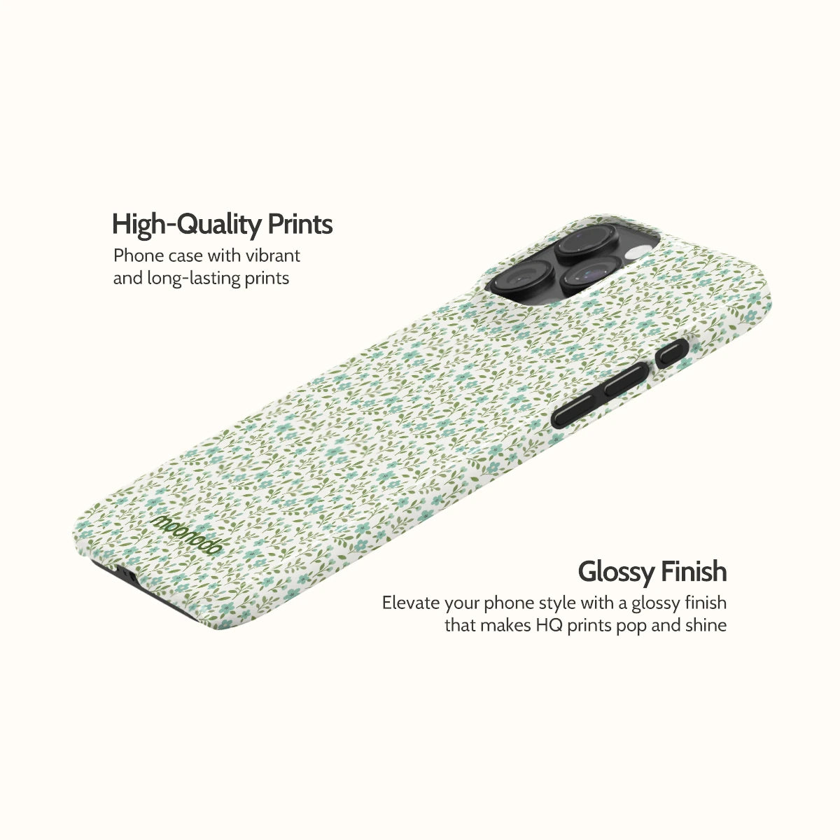 Verdant Bloom - iPhone 15 Pro Max Case