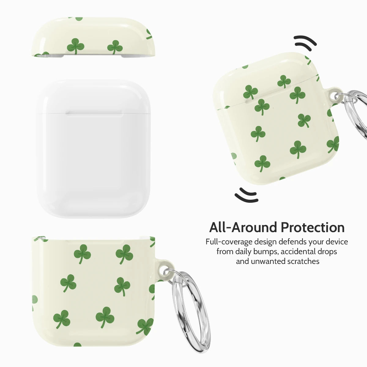 Clover Wishes - AirPods 1 & 2 Case