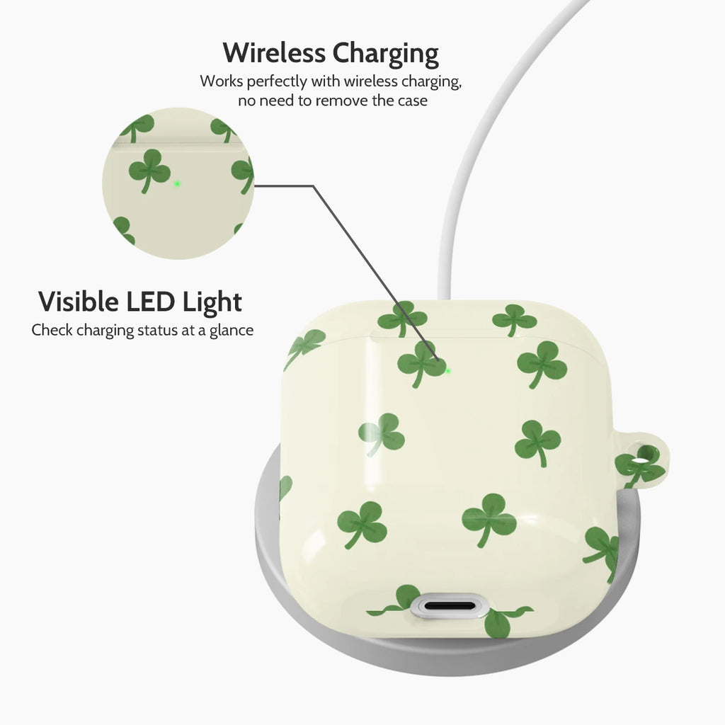Clover Wishes - AirPods 1 & 2 Case