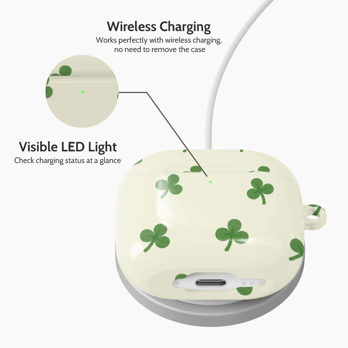 Clover Wishes - AirPods 4 Case
