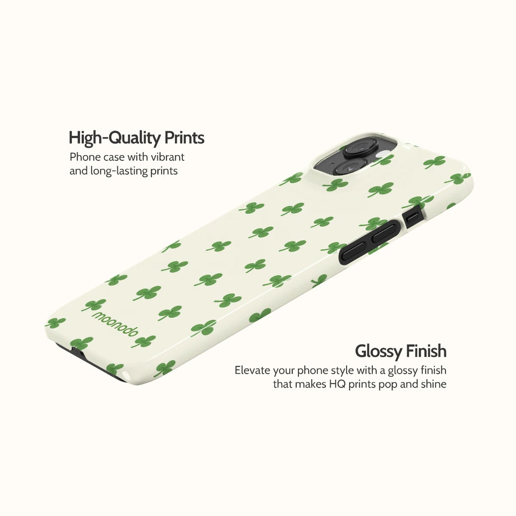 Clover Wishes - iPhone 14 Plus Case